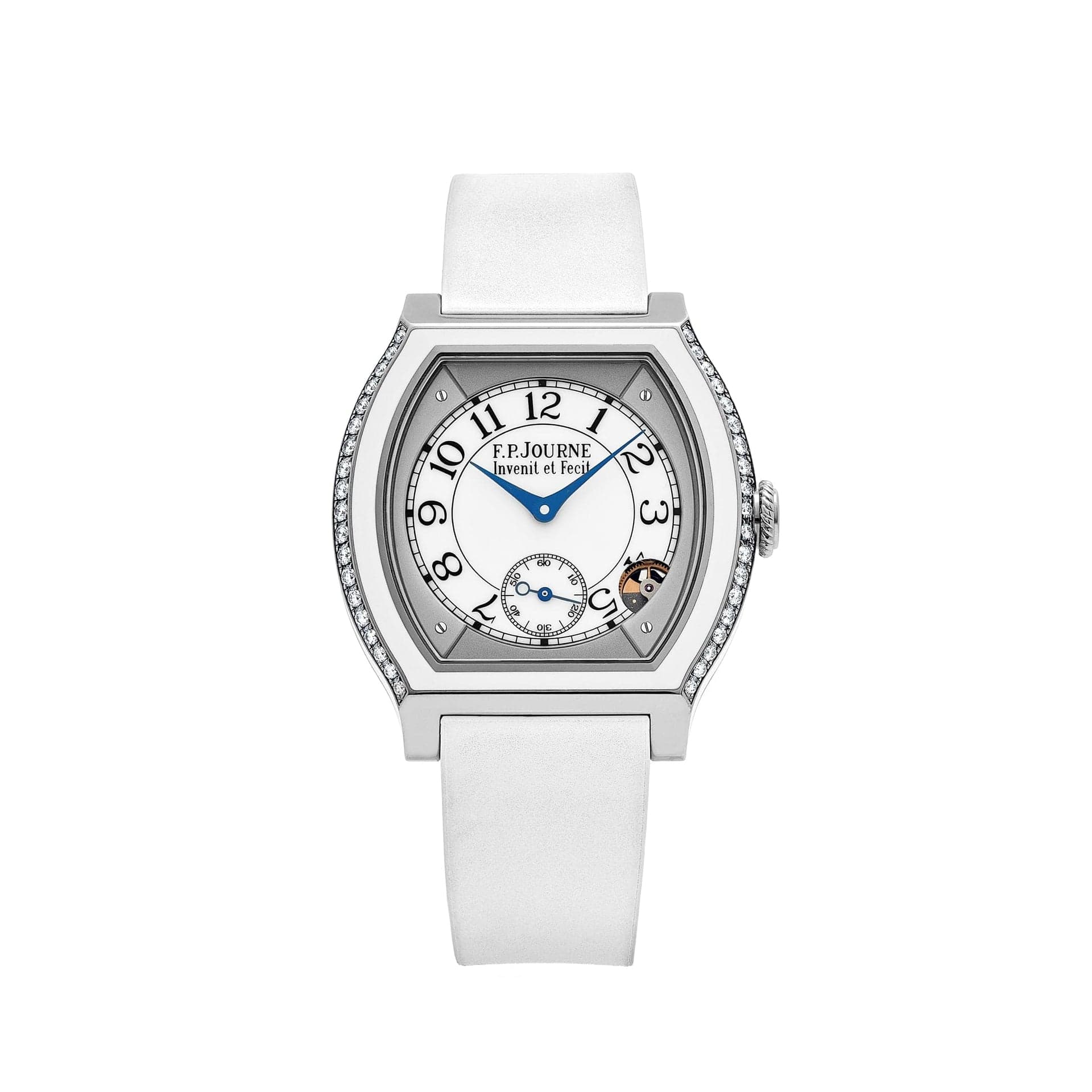F.P. Journe White Ceramic Diamond Edge