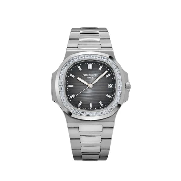 Patek Philippe Nautilus 5711/110P-001 Platinum Baguette Diamonds - Thumbnail 2