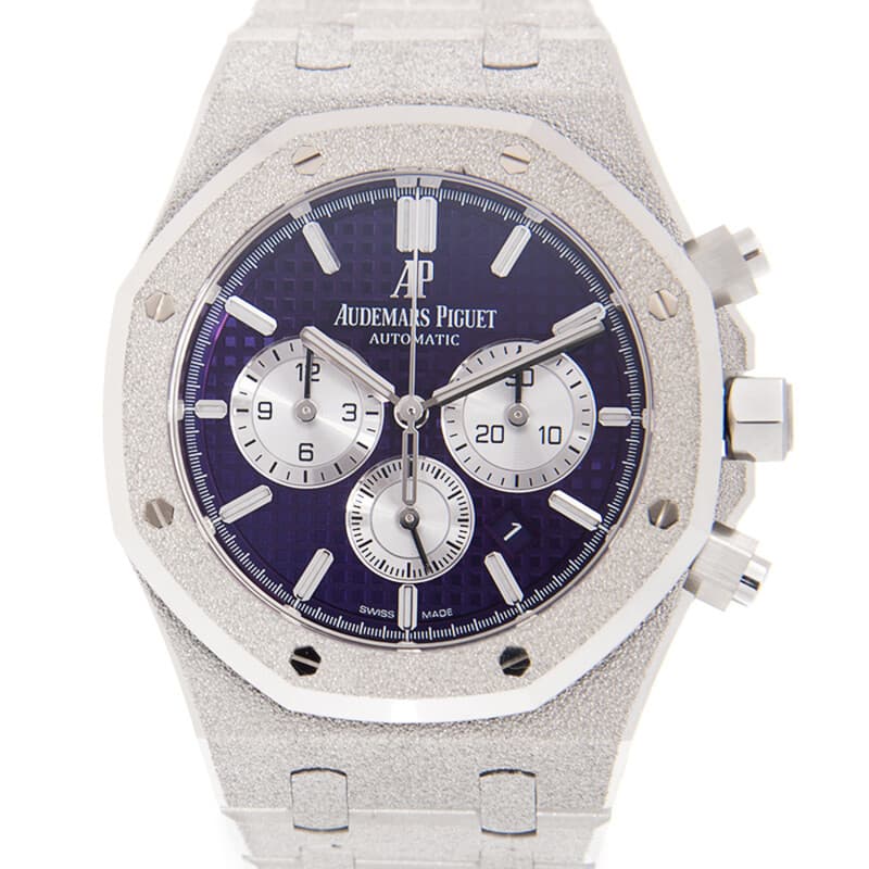 Audemars Piguet Royal Oak Chronograph 26331BC.GG.1224BC.01 Frosted White Gold Purple
