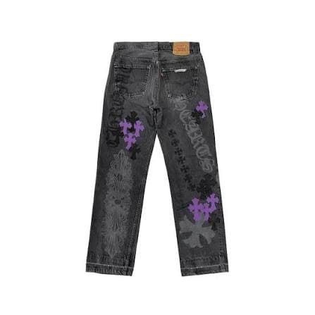 Chrome Hearts Purple Bull King Jeans Size 33